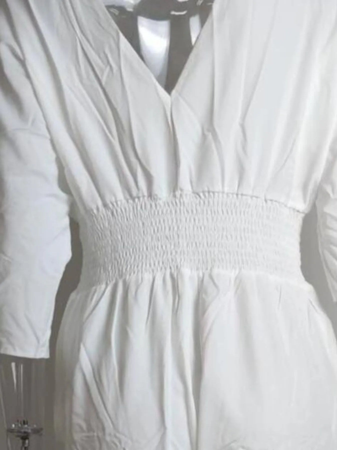 Full Size Wide-Leg Wrap Jumpsuit with Kimono Sleeves Plus Size