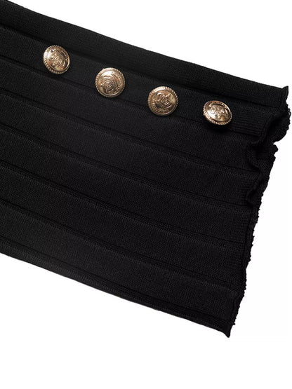 Ribbed Knit Cardigan & Wide Leg Pants Set