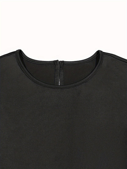 Classic Short Sleeve Midi Dress