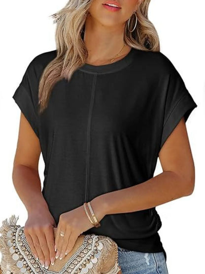 Round Neck Short Sleeve T-Shirt
