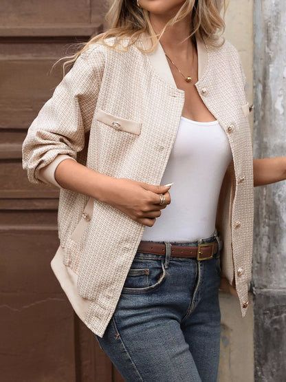 Button Up Long Sleeve Jacket