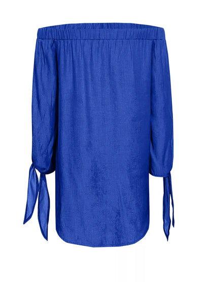 Off-Shoulder Casual Mini Dress