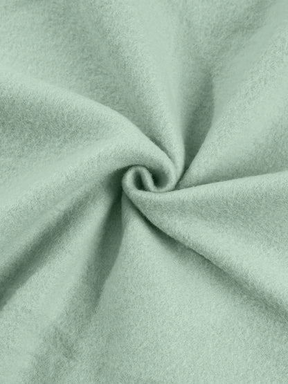 Drop Shoulder Zip Up Jacket and Drawstring Pants Active 2pcs Set