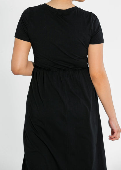 Brie Short Sleeve Maxi Dress - FINAL SALE