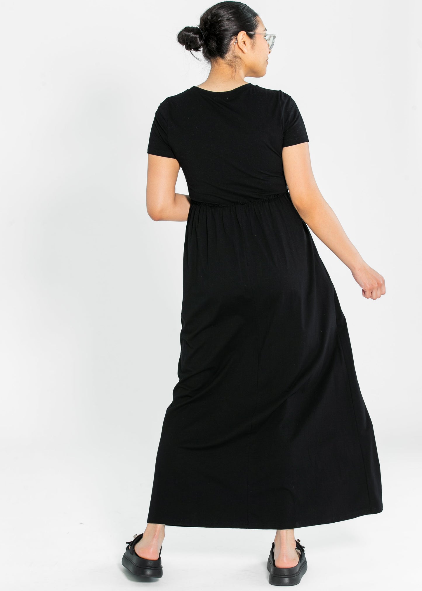 Brie Short Sleeve Maxi Dress - FINAL SALE