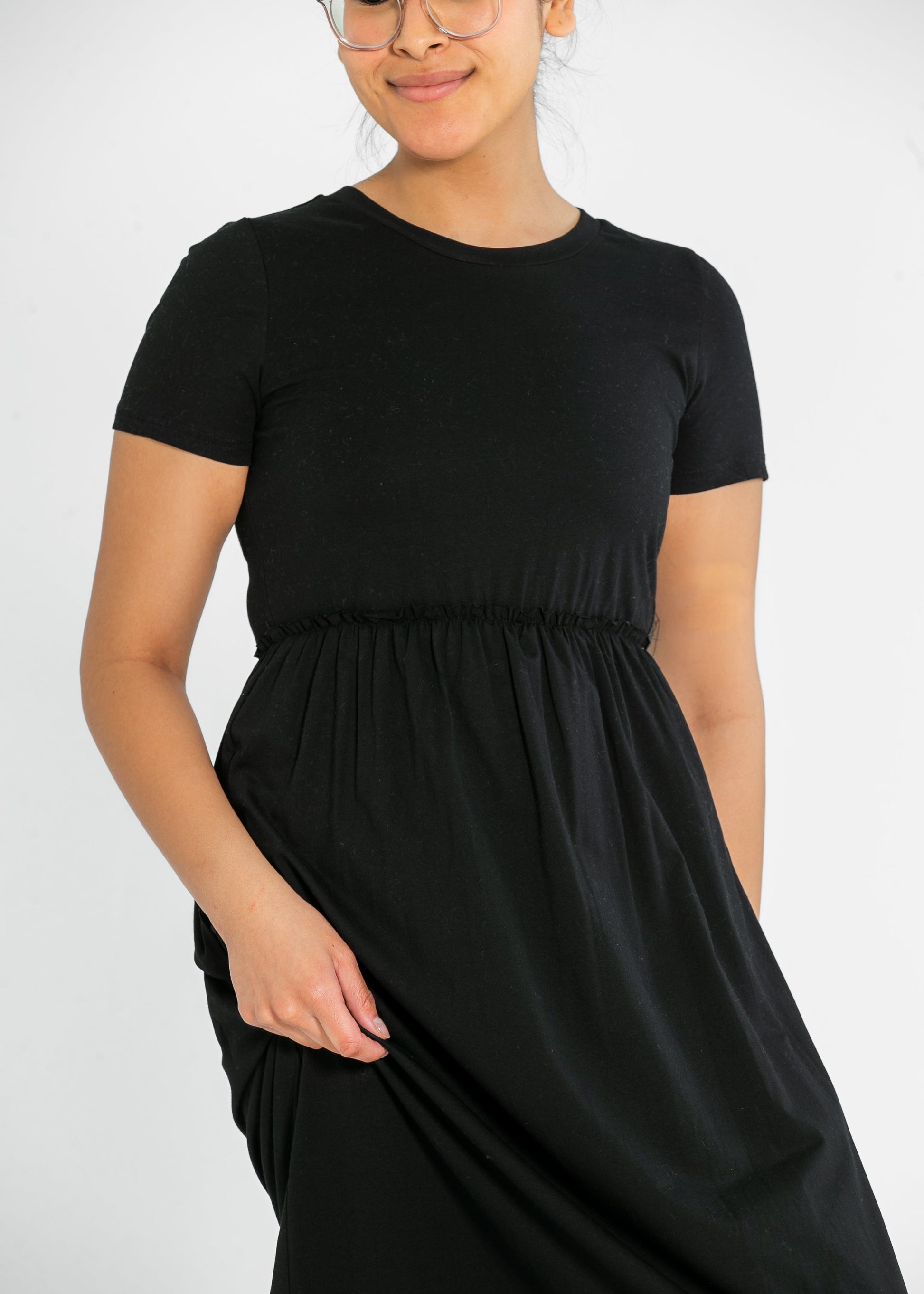Brie Short Sleeve Maxi Dress - FINAL SALE