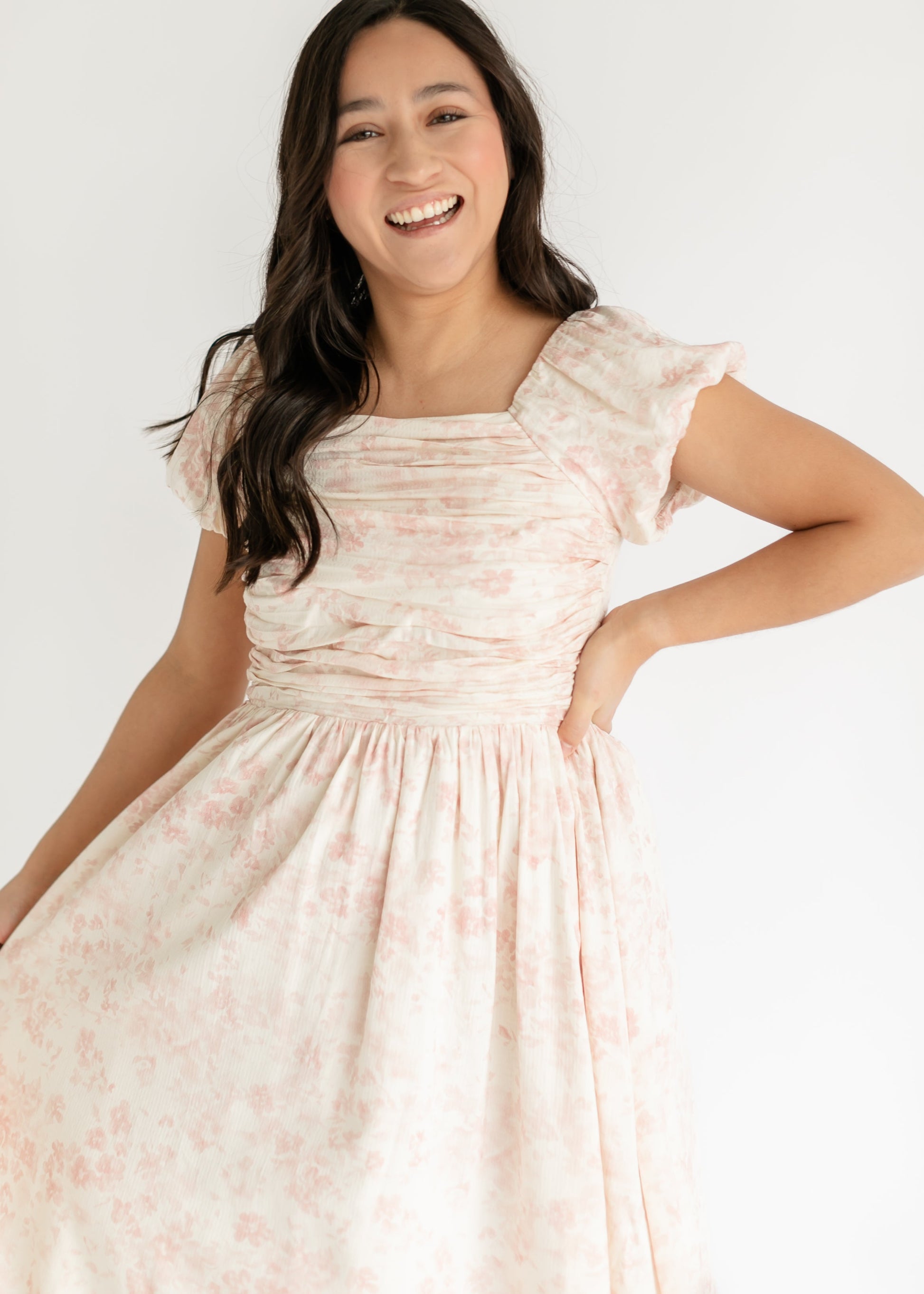 Brienna Cap Sleeve Dress - FINAL SALE