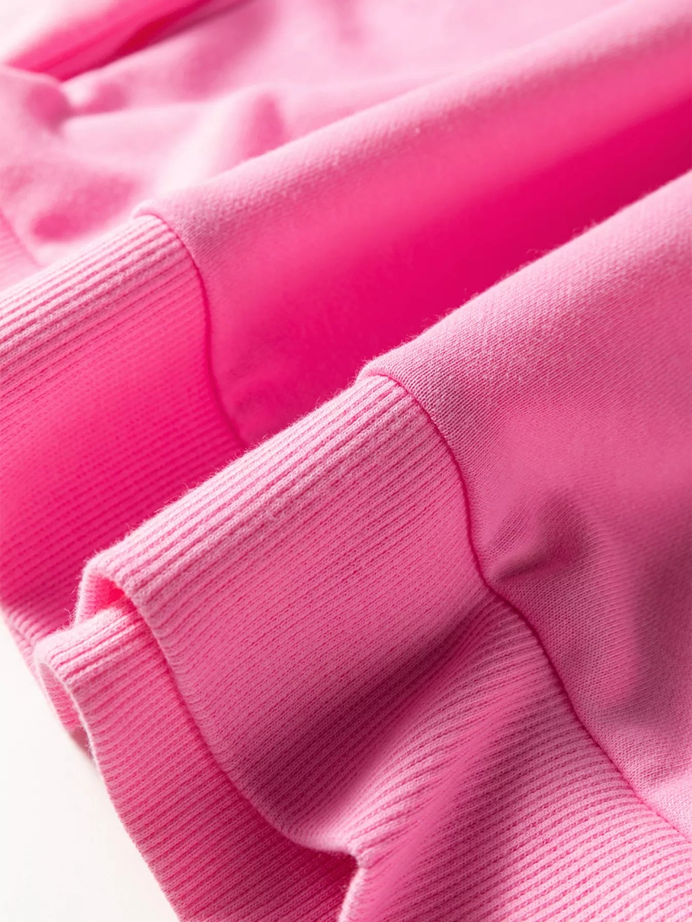 Bow Embroidered Sweatshirt and Shorts Set