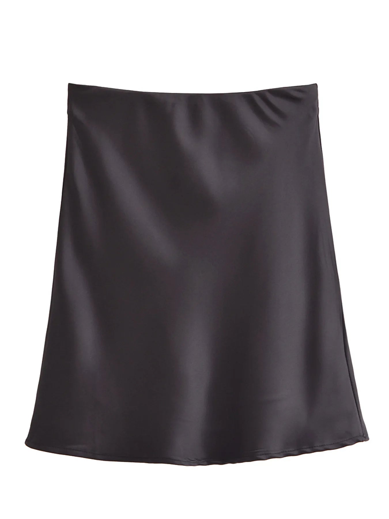 Satin Mini Skirt