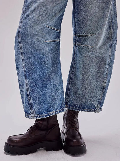 Wide Leg Relaxed Fit Jeans