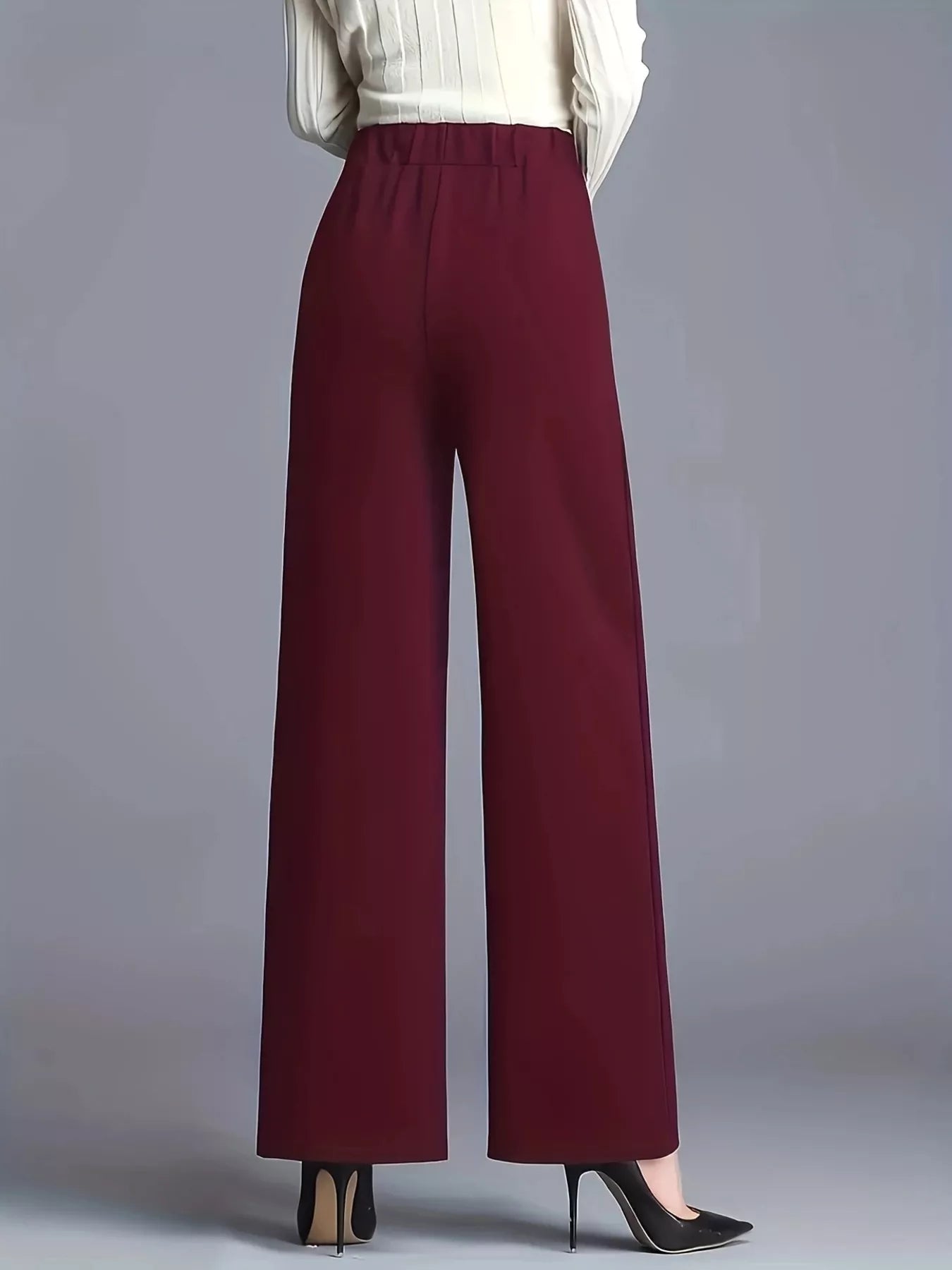 Wide Leg High Waist Pants