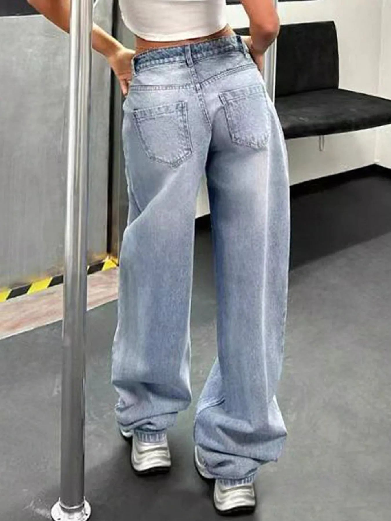 Baggy Wide Leg Jeans
