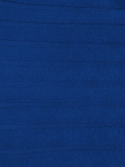 Ribbed Knit Hoodie Dress