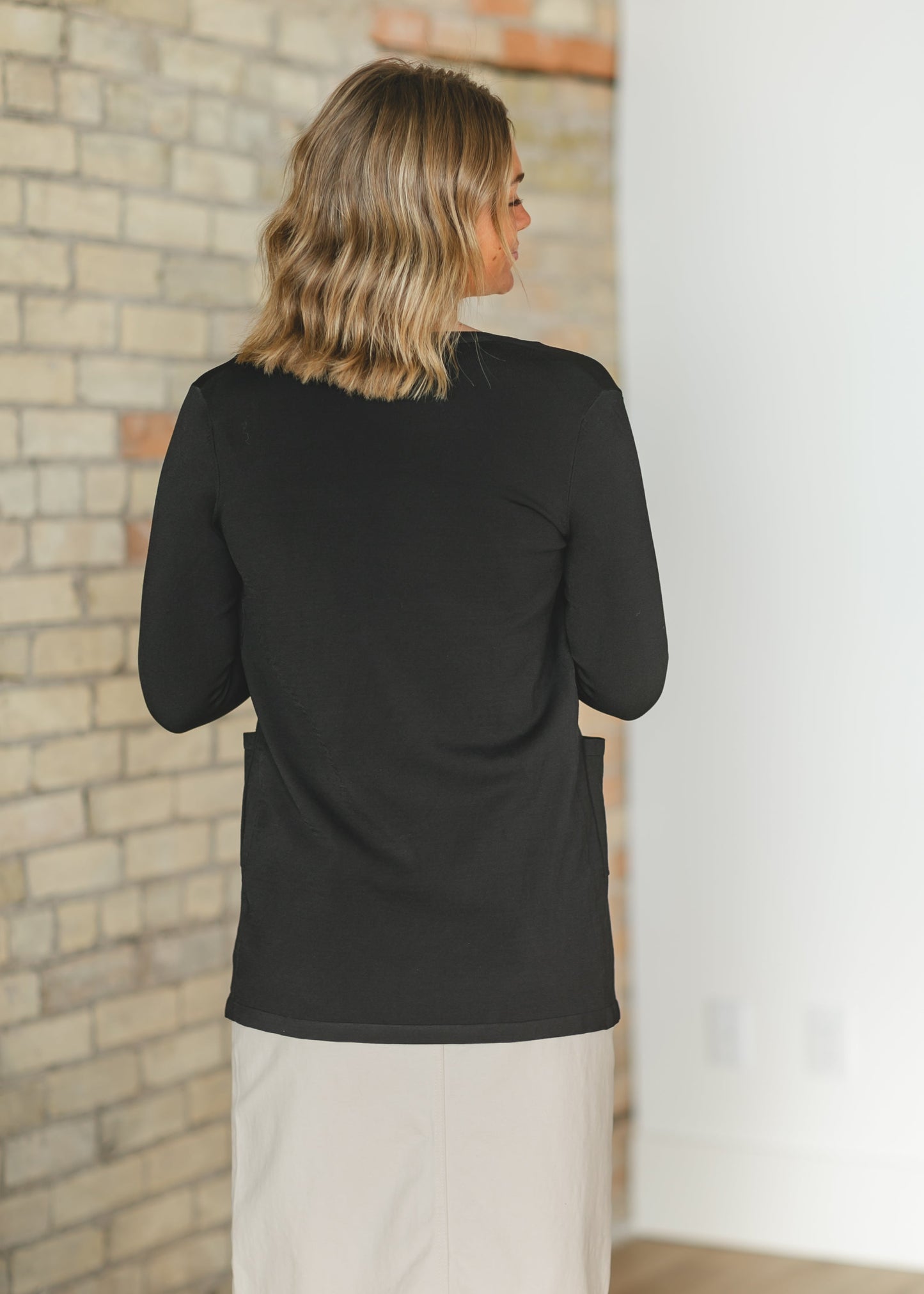 Cally Open Front Cardigan