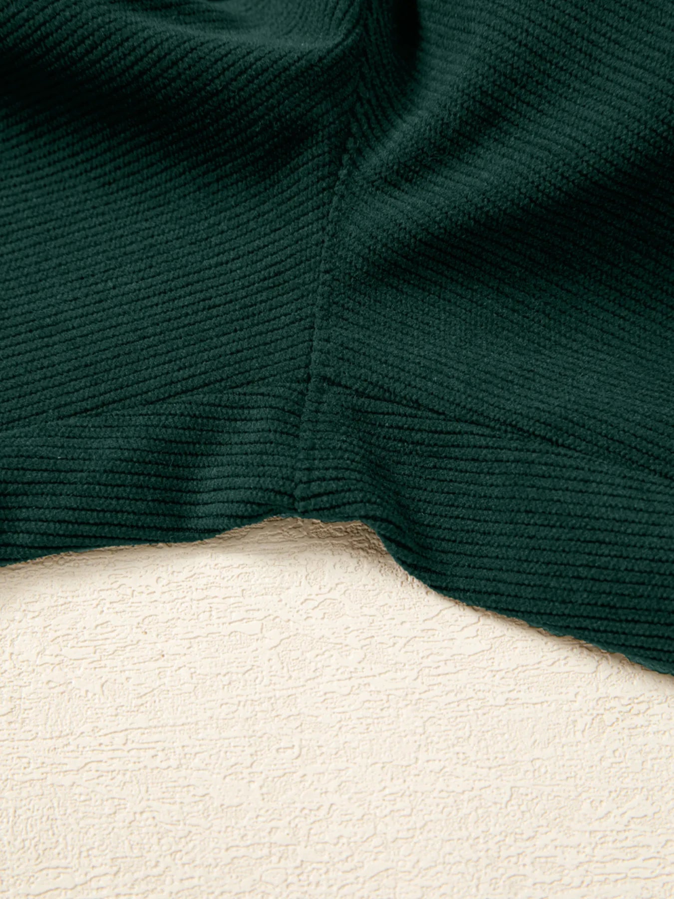 Corduroy V Neck Patched Pocket Sleeveless Jumpsuit