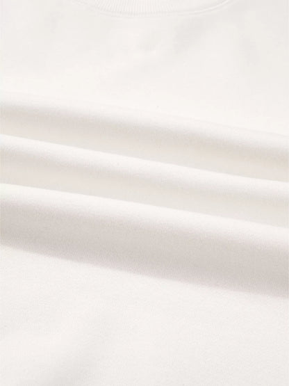 Color Block Patchwork Drop Shoulder Pullover and Shorts Set