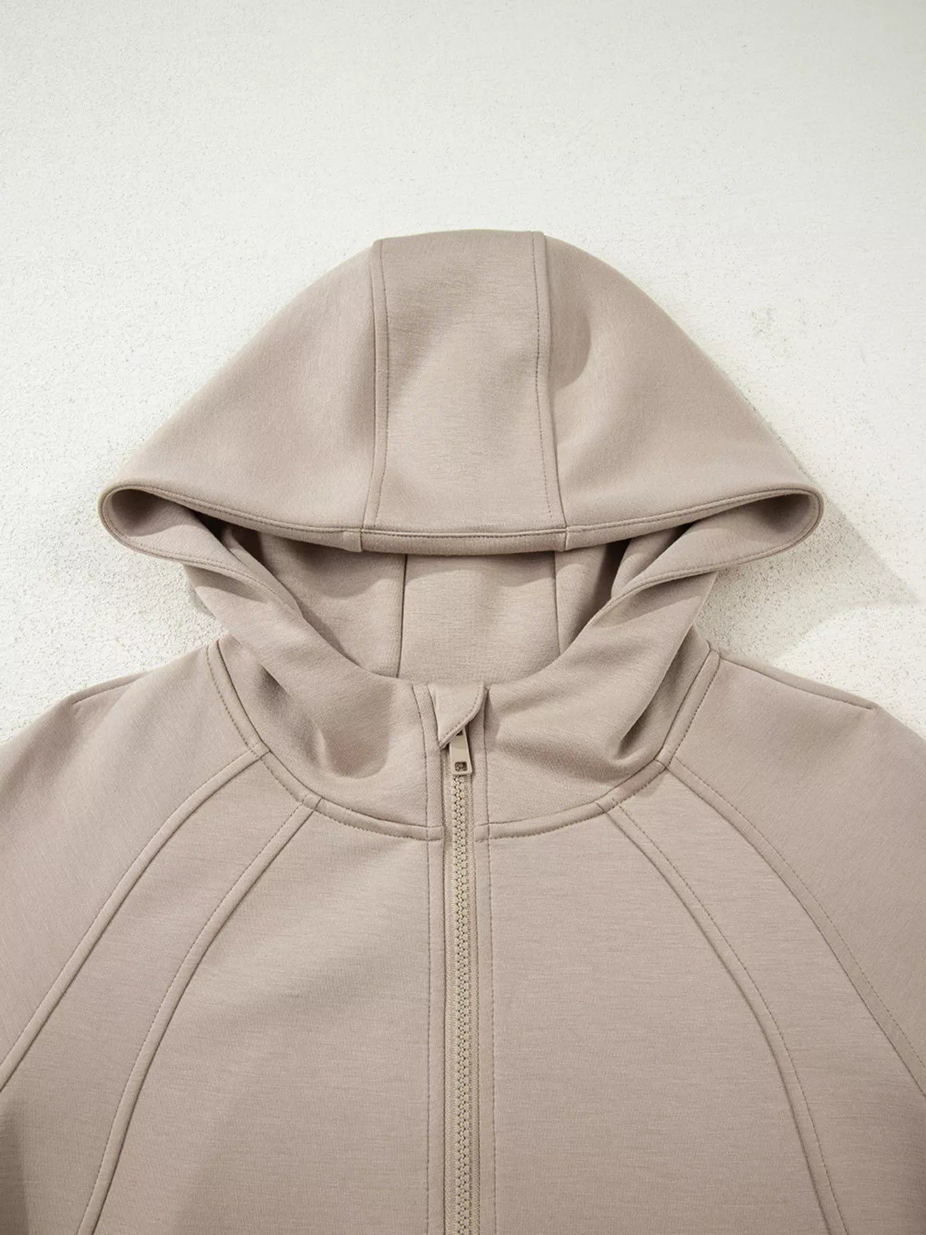 Half Zip Long Sleeve Hoodie and Pants 2pcs Outfit