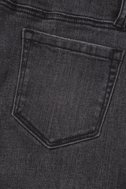 High-Waisted Wide-Leg Vintage Wash Jeans