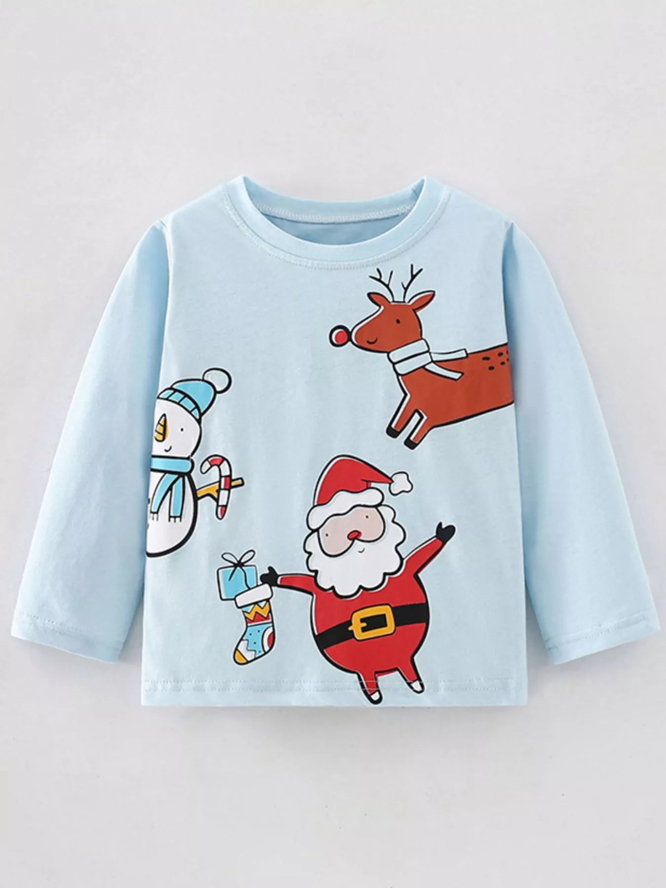 Children's Long Sleeve Christmas T-Shirt