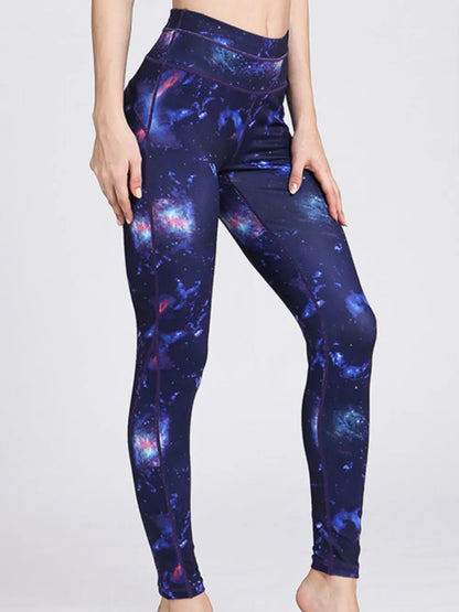 Printed Active High Waist Leggings