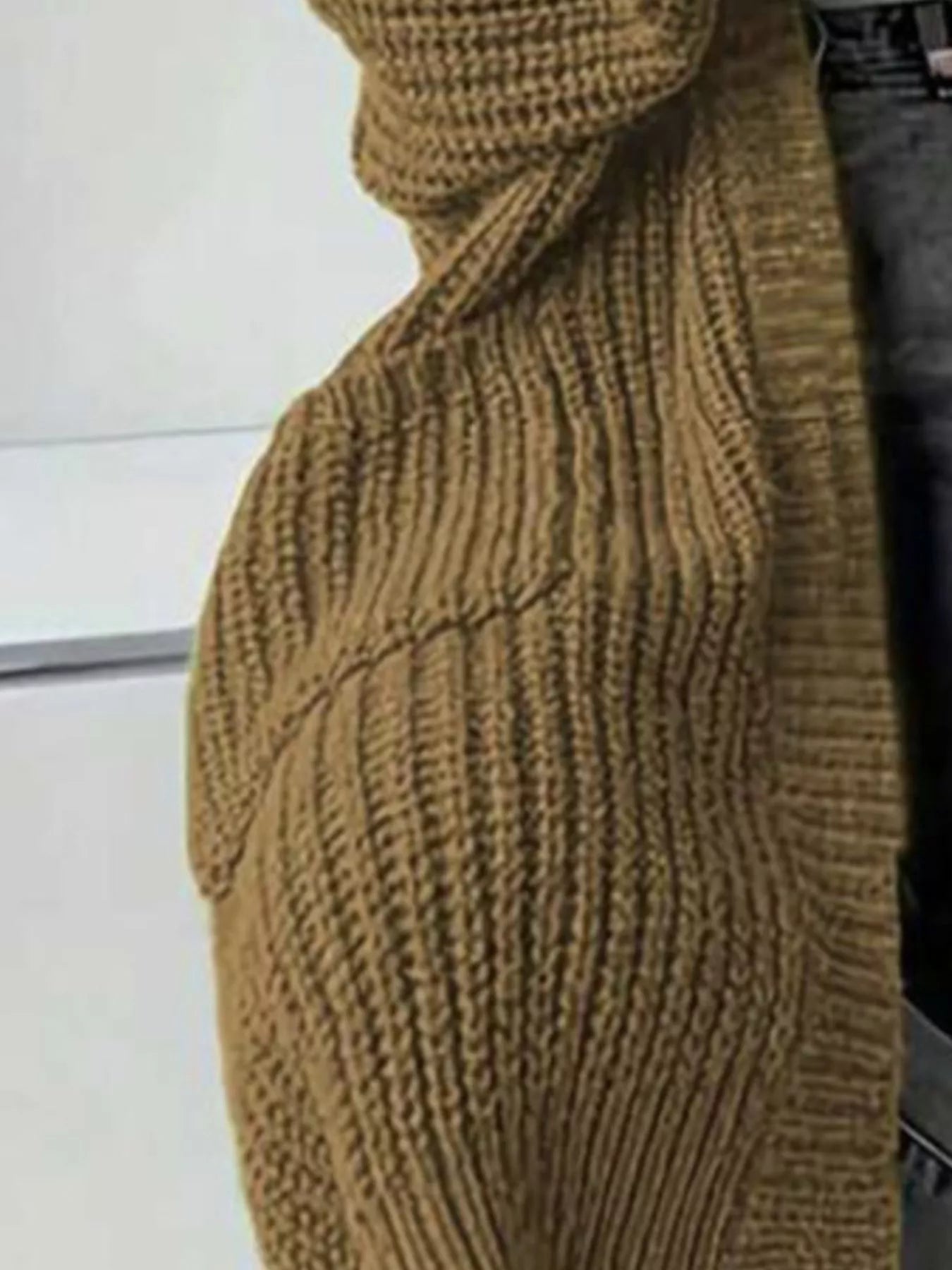 Oversized Long Sleeve Longline Cardigan