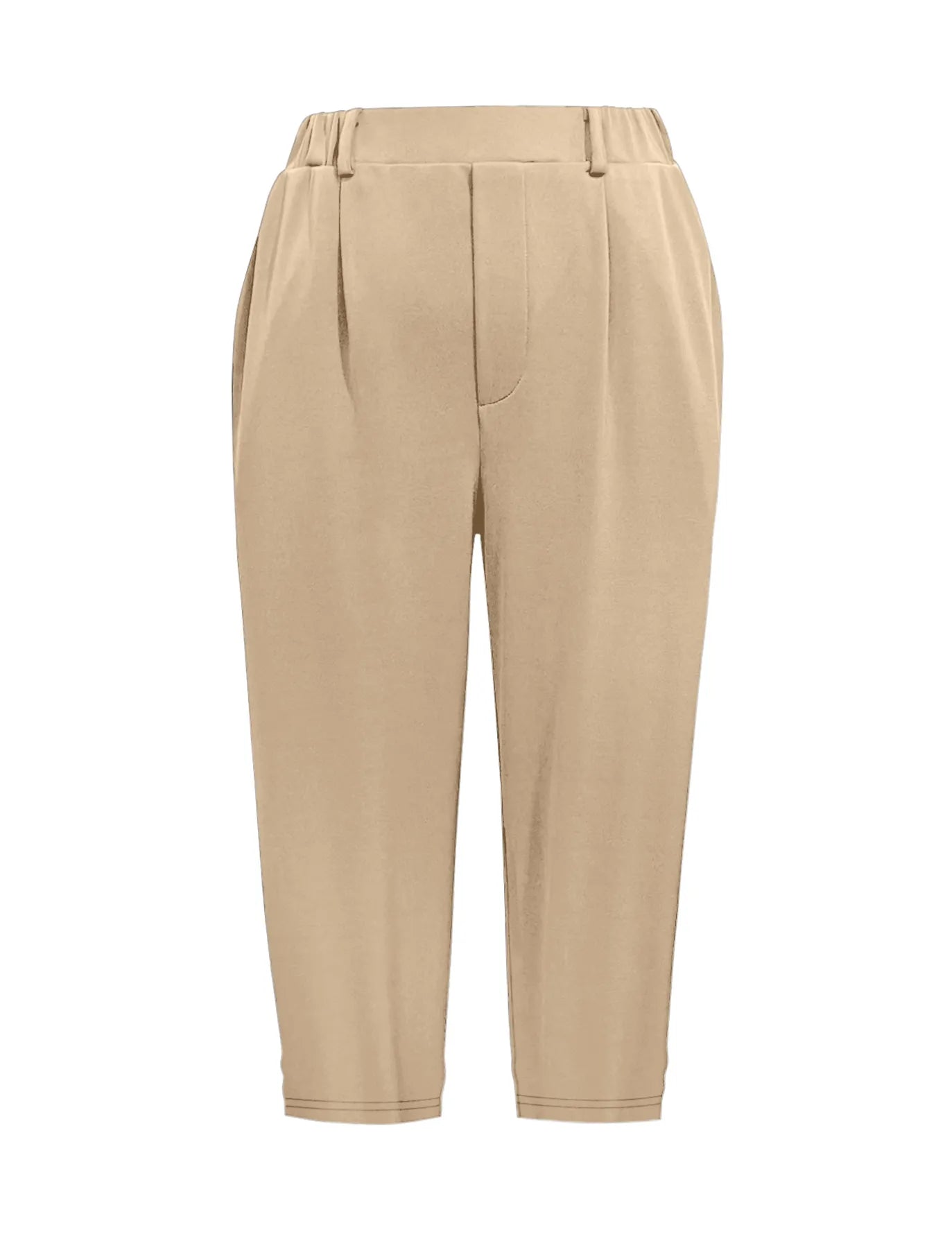 Pleated Detail Pants with Pockets