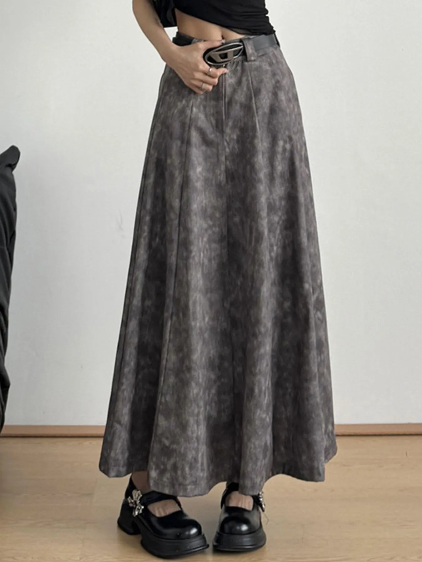 A-Line Maxi Skirt
