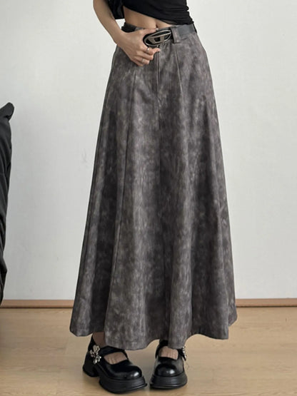A-Line Maxi Skirt