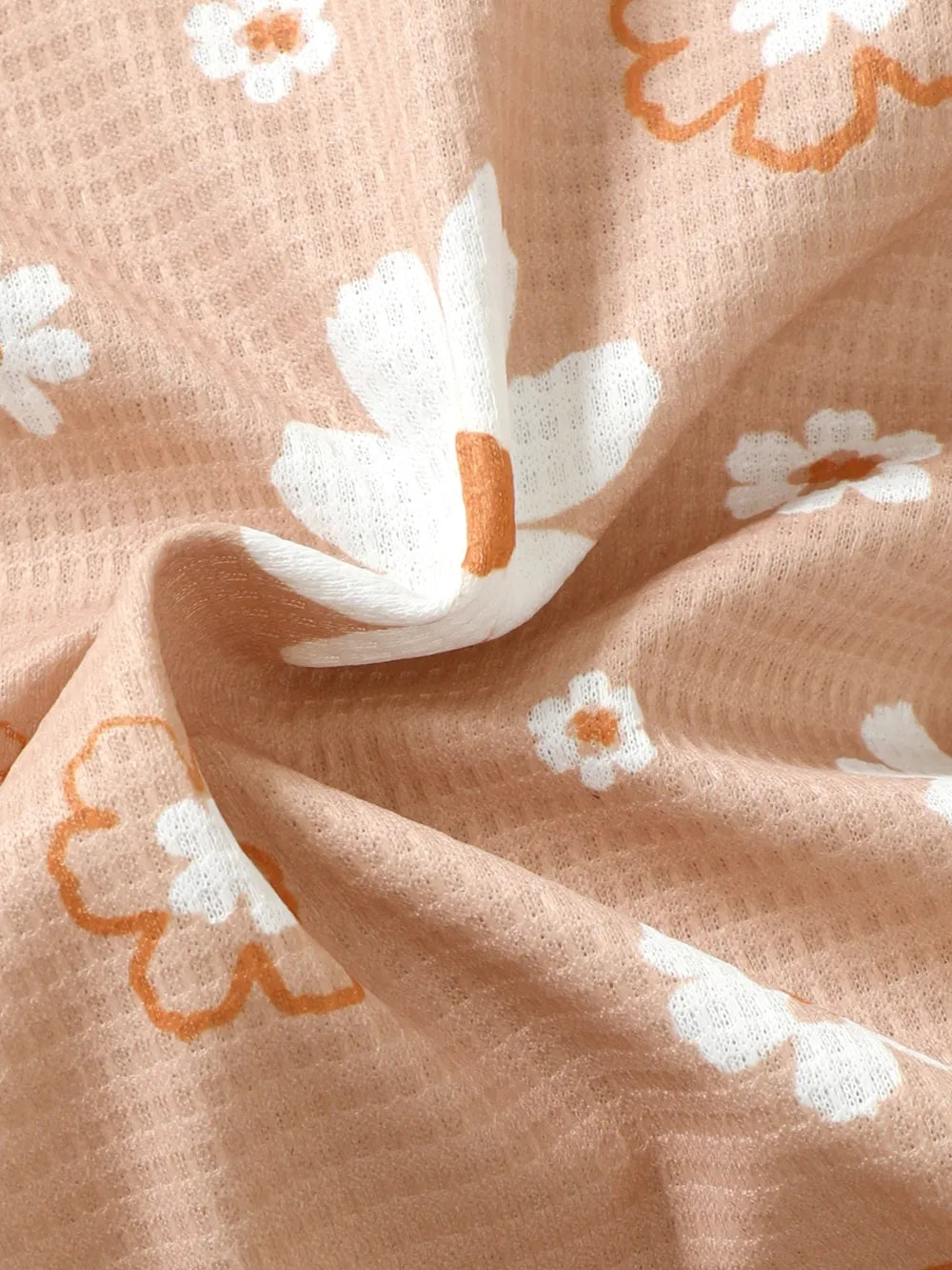 Children's Ruffled Floral Bodysuit and Bloomer, Headband Set