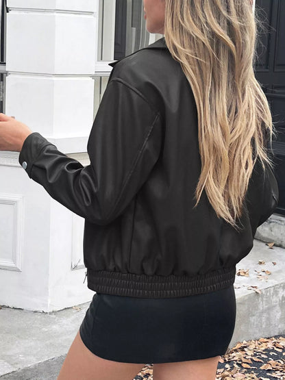 Zip Up Long Sleeve Jacket