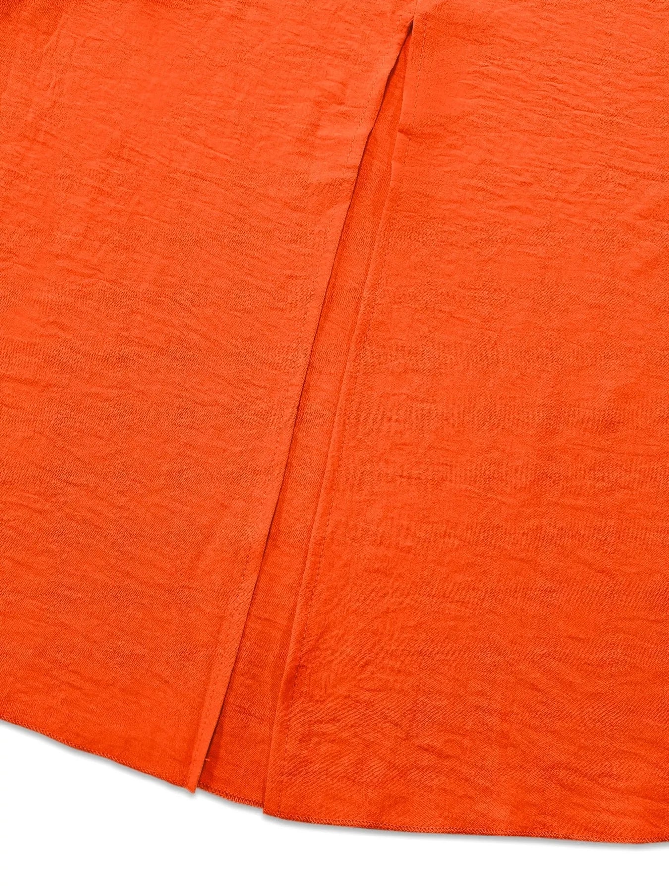 Plus Size Surplice Flutter Sleeve Dress