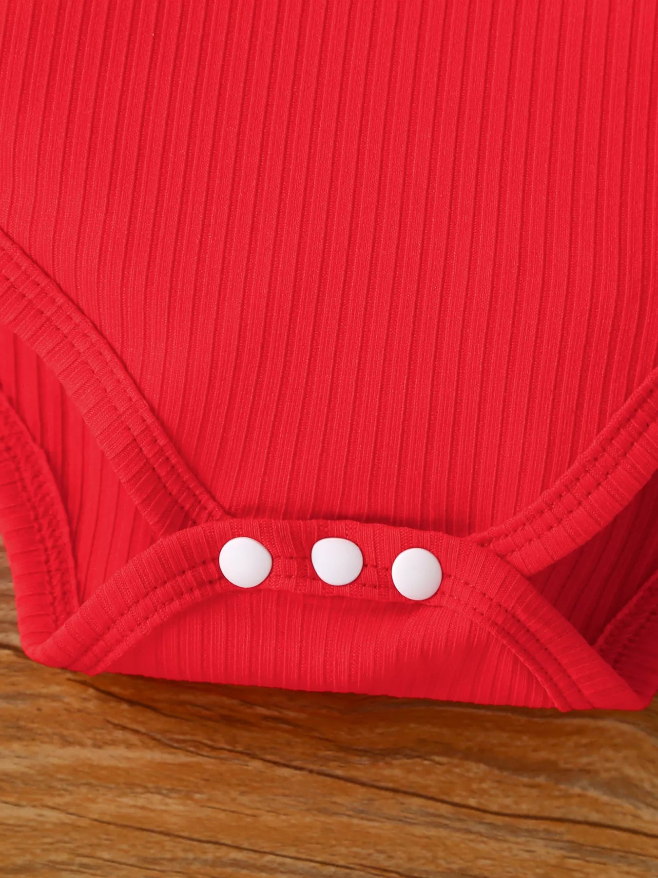 Children's First Christmas Bodysuit and Plaid Dress Outfit Set with Headband