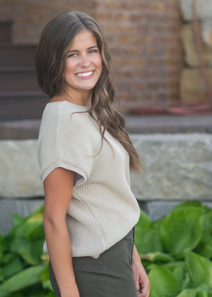 Danya Knit Sweater Set Top + Skirt