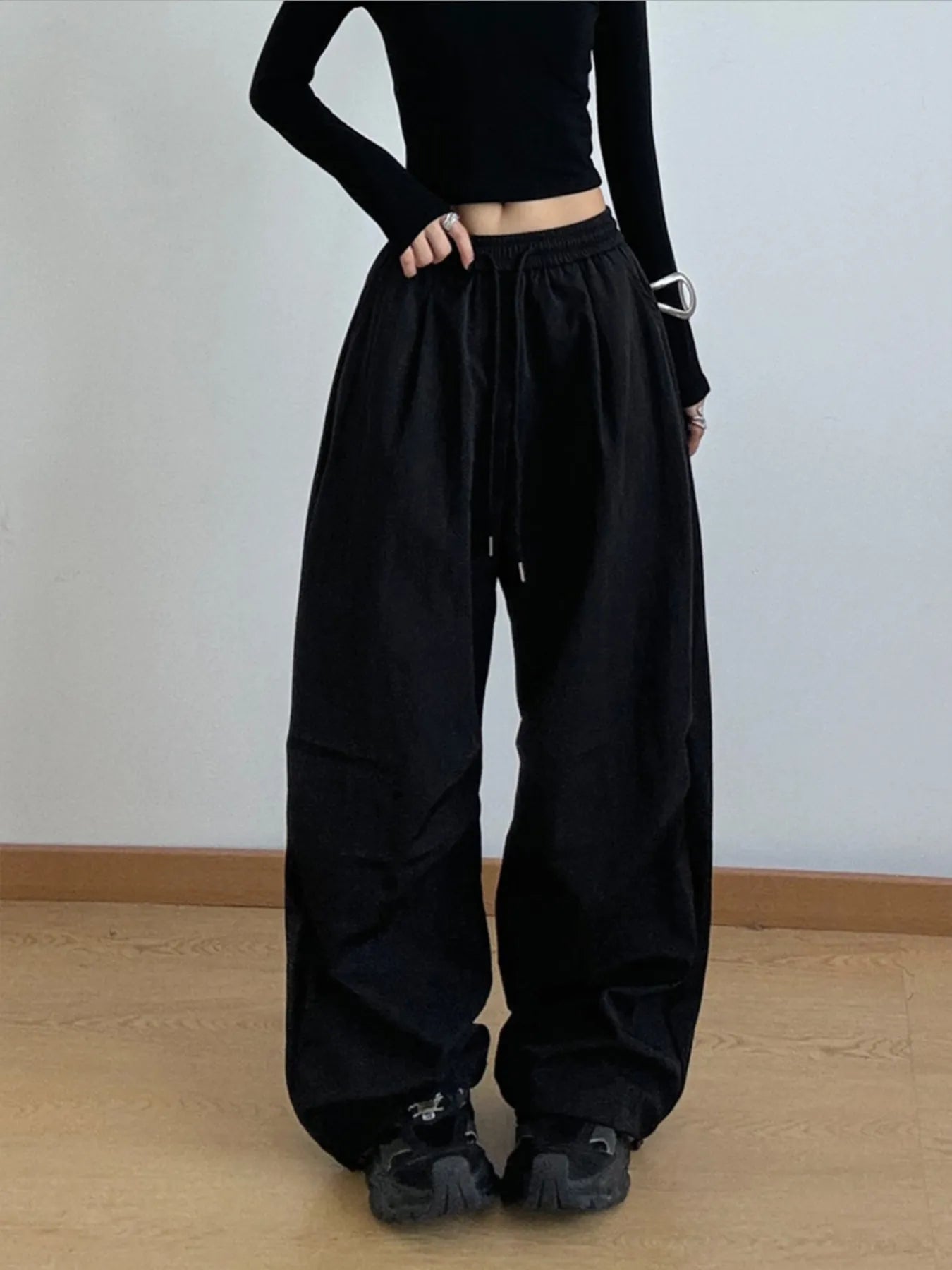 Oversized Wide Leg Pants