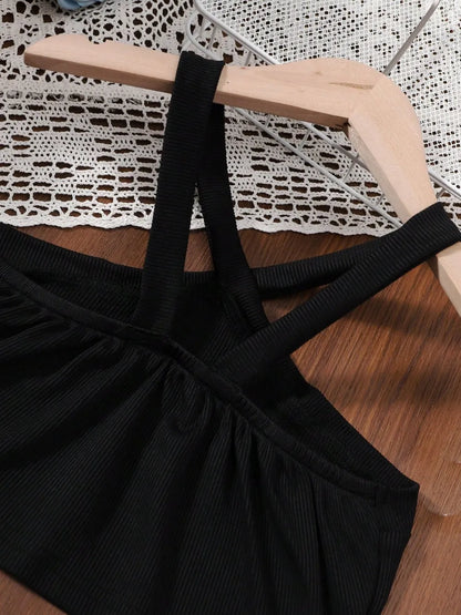 Children's Cami and Printed Pants Set