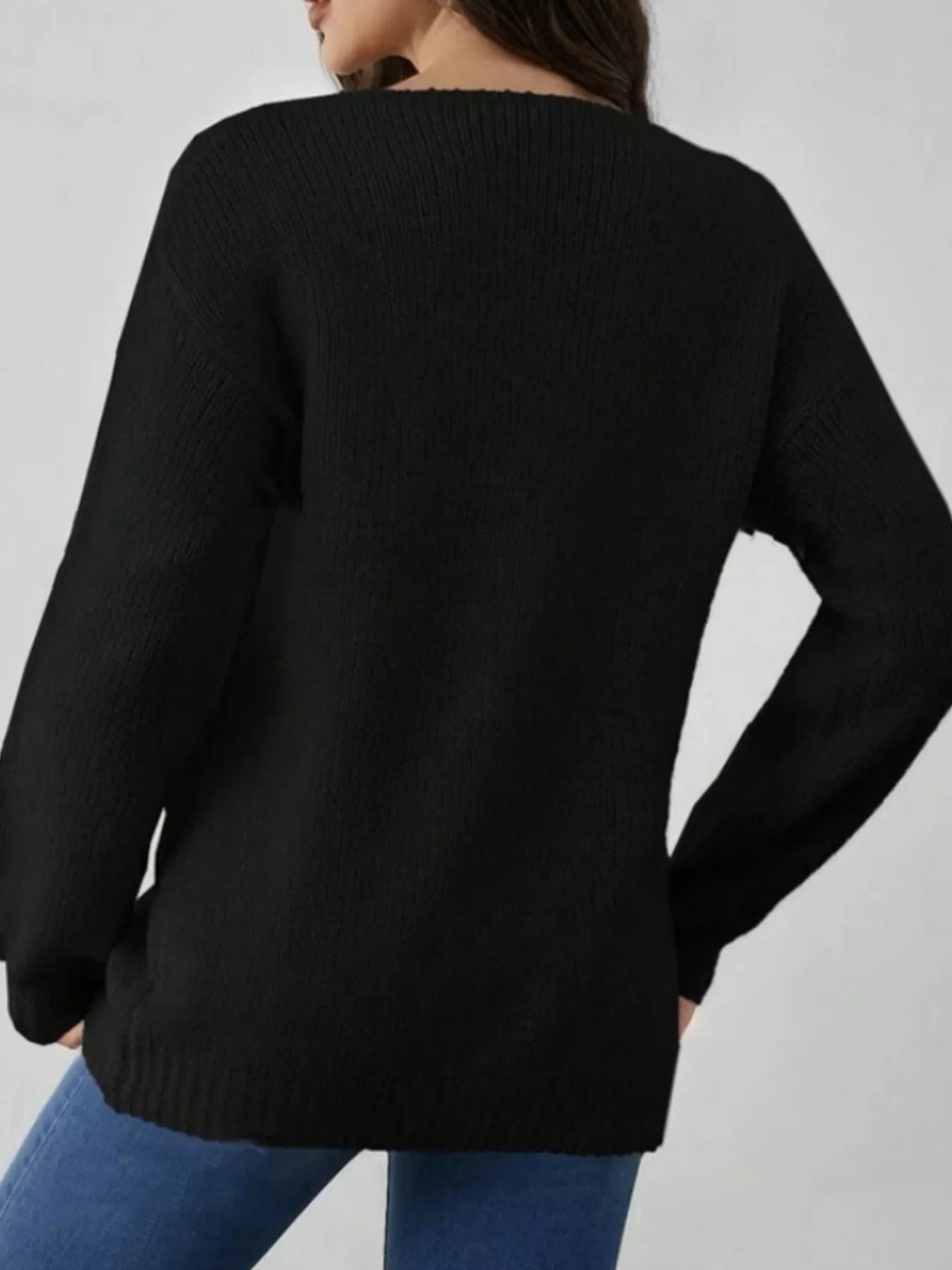 Tie-Front Long Sleeve Cardigan