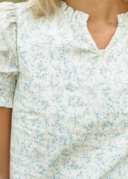 Dempsey Floral Puff Sleeve Top - FINAL SALE