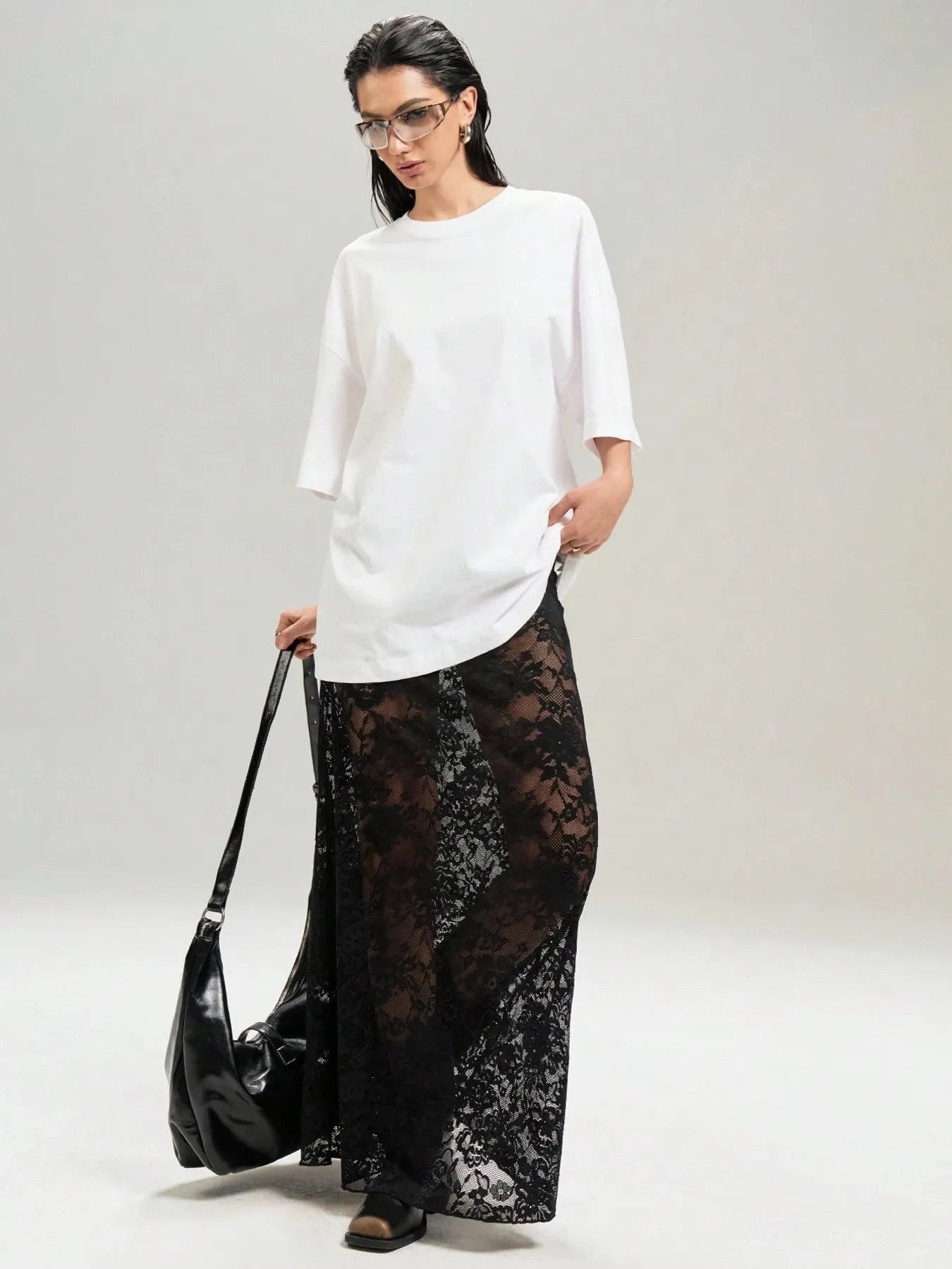 Lace Maxi Skirt