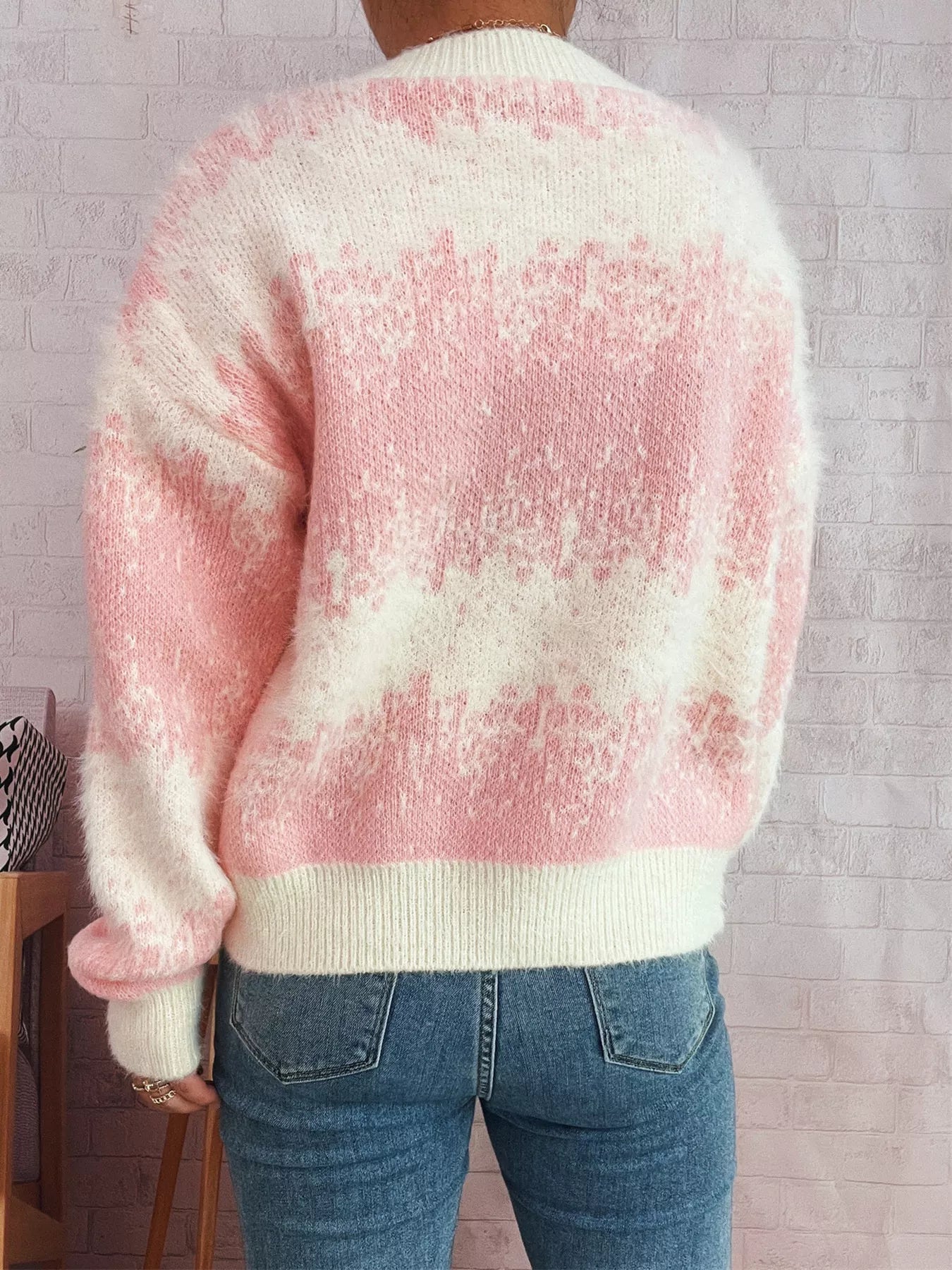 Ribbed Hem Button Up Cardigan