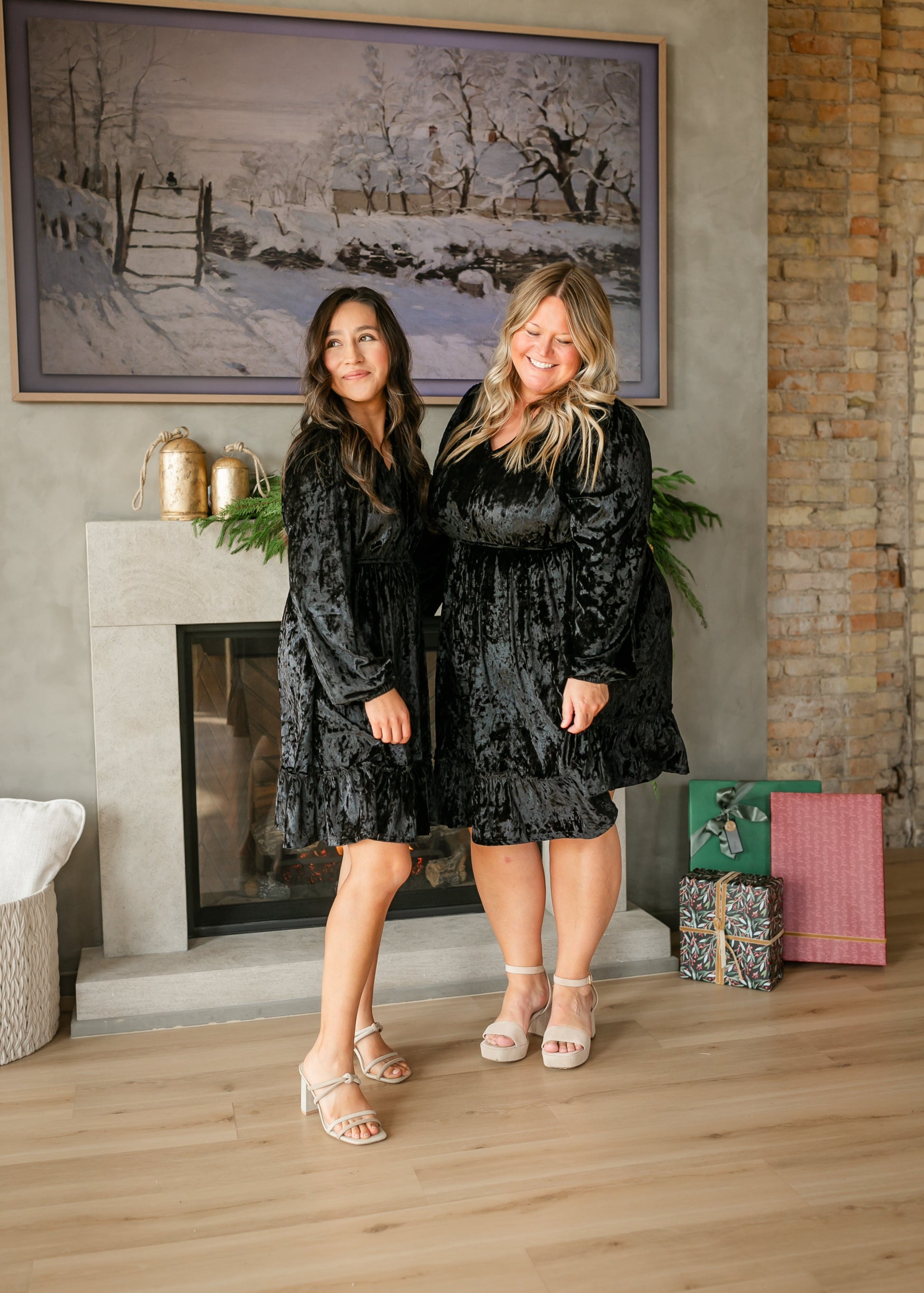 Diana Velvet Midi Dress