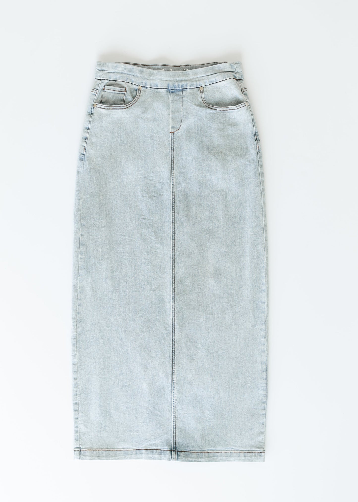 Donna Maxi Denim Skirt