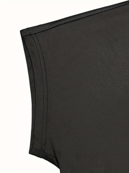 Classic Short Sleeve Midi Dress