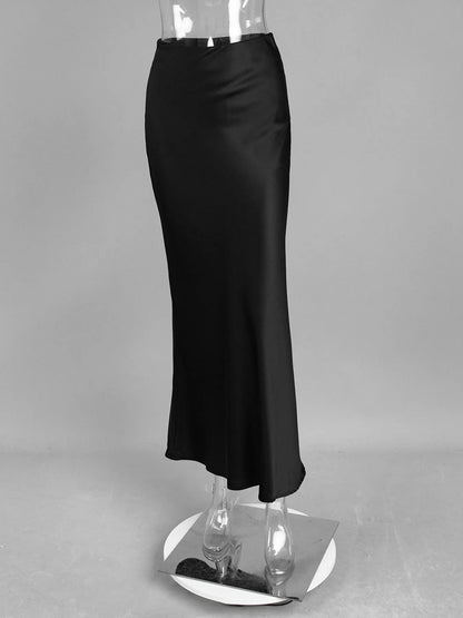 High-Waisted Maxi Skirt