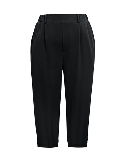 Pleated Detail Pants with Pockets