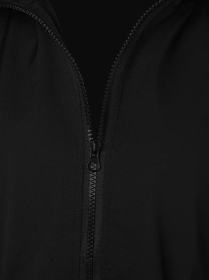 Zip Up Waterproof Hooded Outerwear