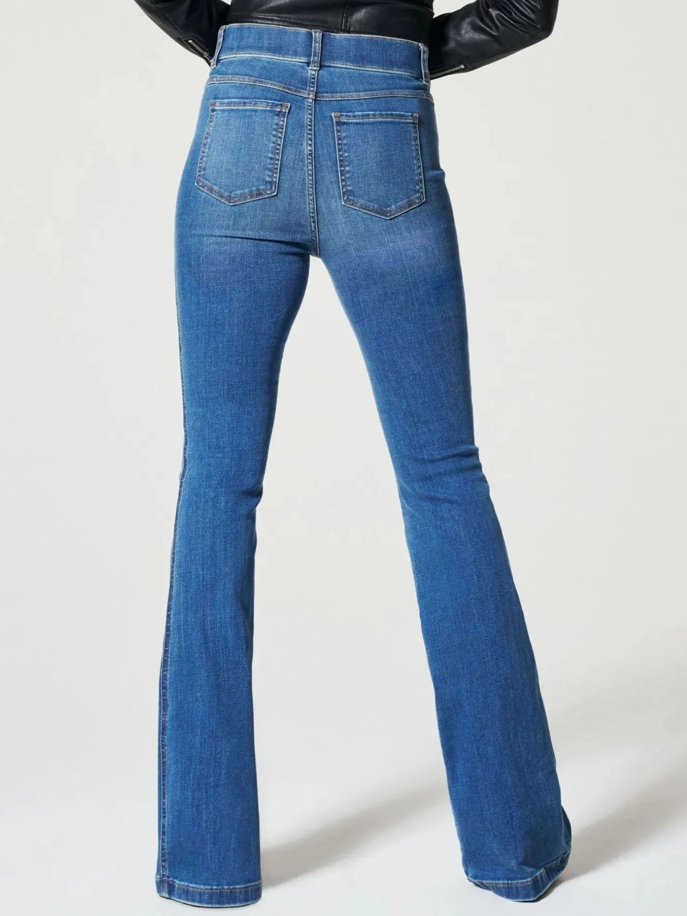 Full Size High-Waisted Flare Jeans Plus Size