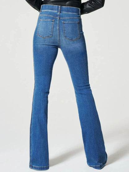 Full Size High-Waisted Flare Jeans Plus Size