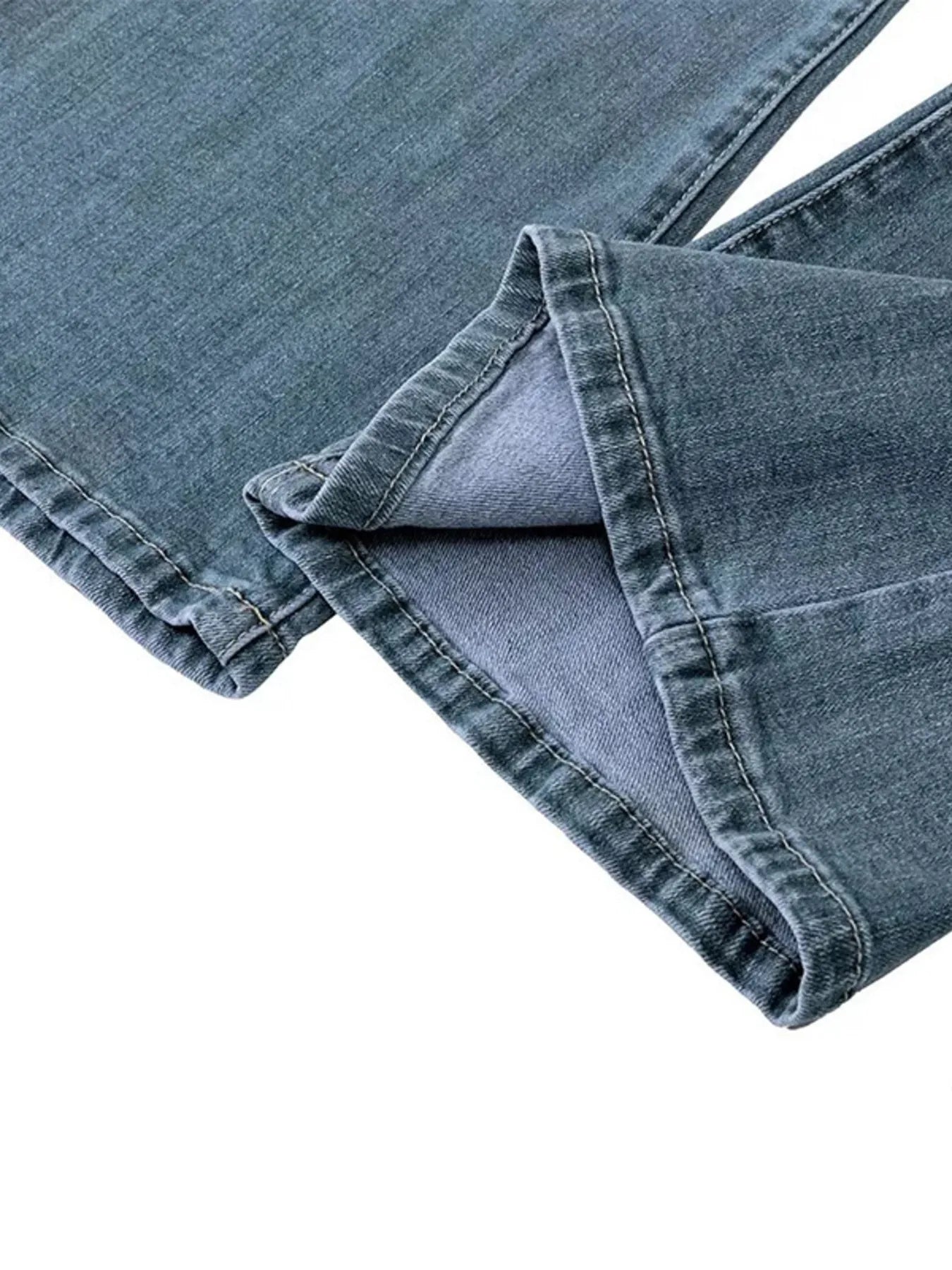 Full Size Vintage Wash Flare Jeans Plus Size