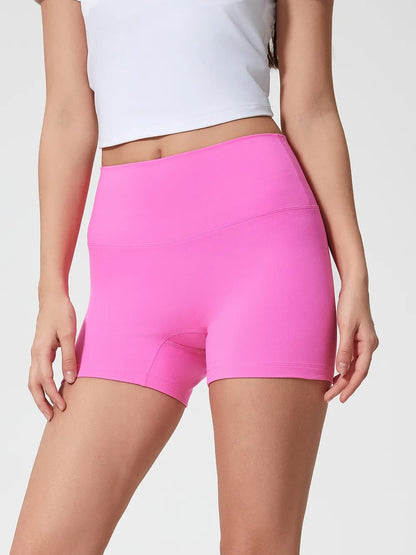 Millennia High Waist Active Shorts Fuchsia Pink
