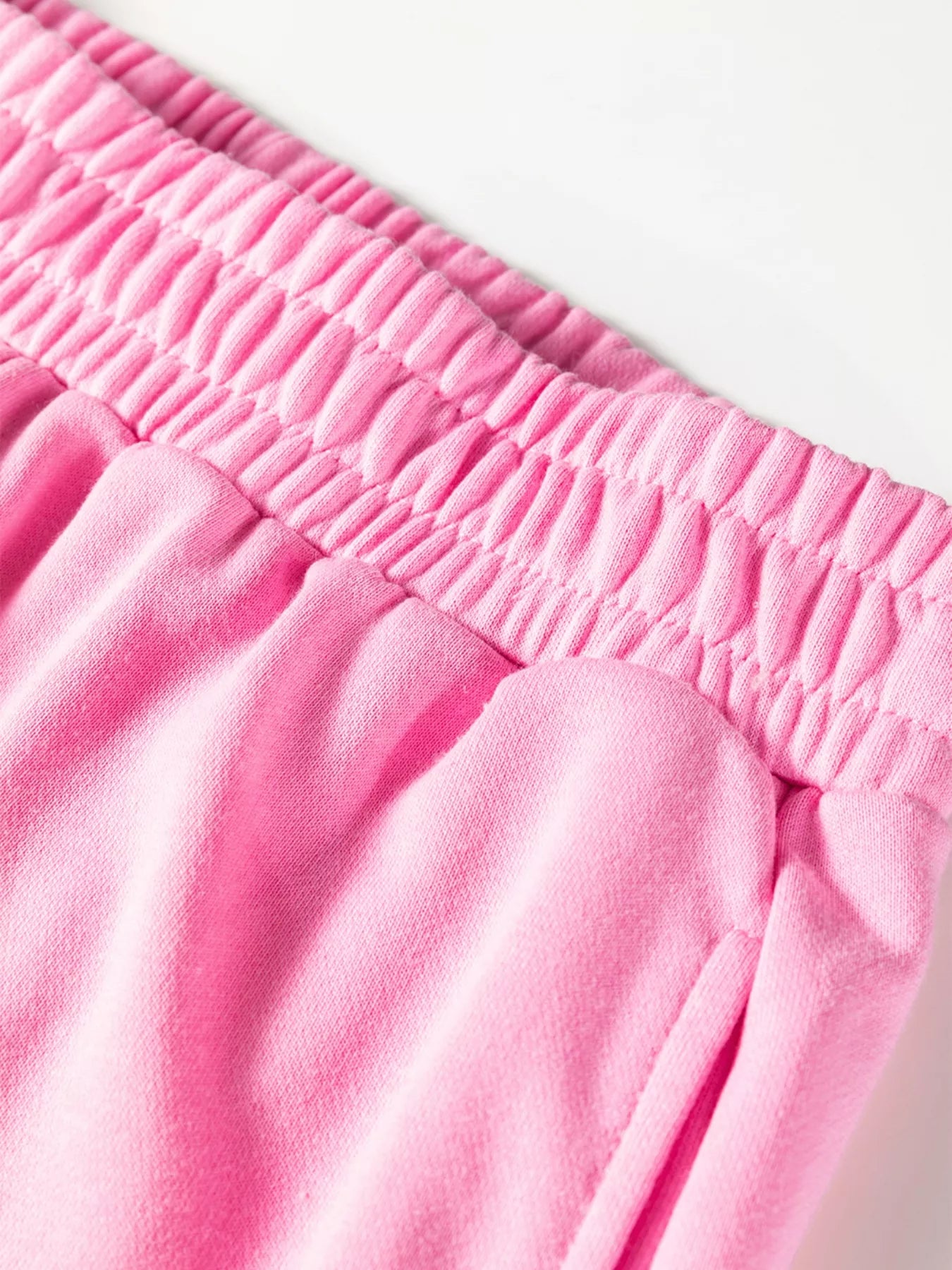 Bow Embroidered Sweatshirt and Shorts Set